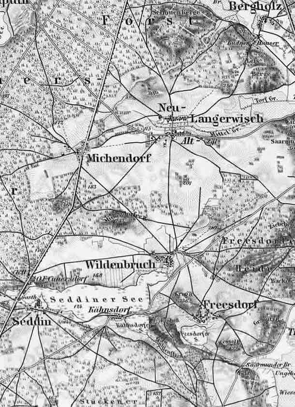1 : 100 000, Karte von 1874