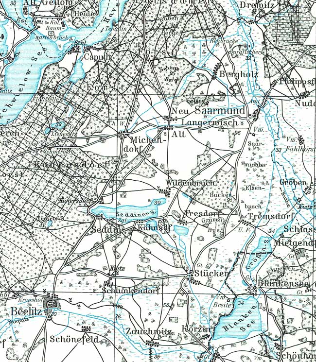 Karte von 1800