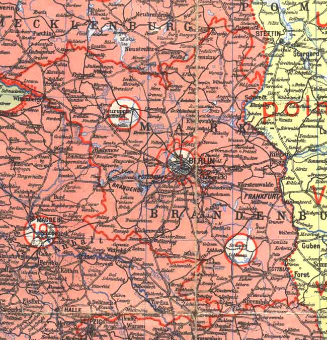 Das Lan 1945 bis 1952
