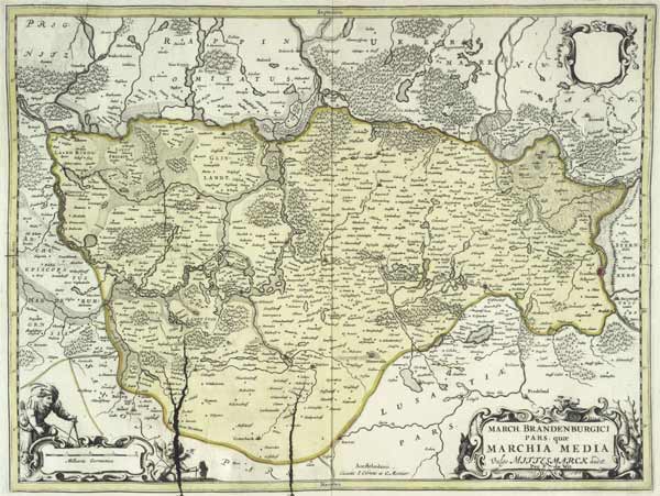 Karte von 1721