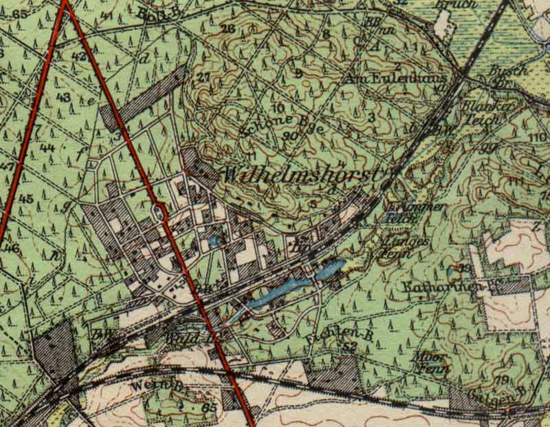Karte Berlin und Umgebung