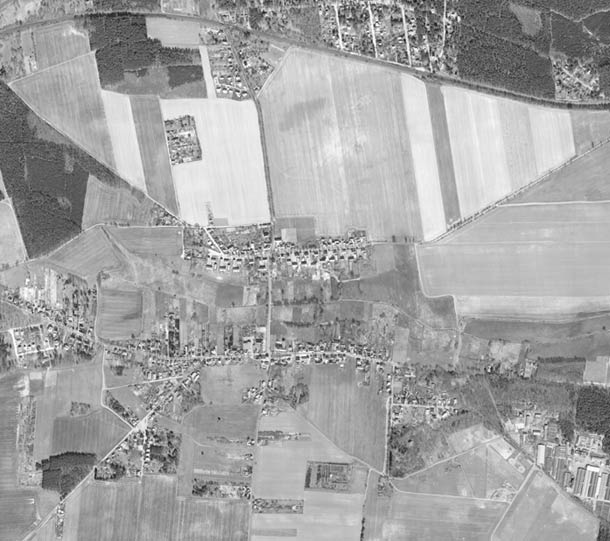 Luftbild Langerwisch 2002